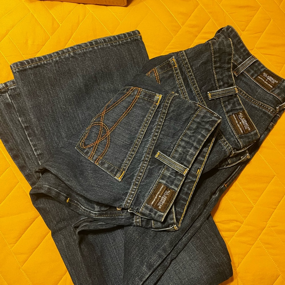 3 pr All American Clothing Co mens jeans